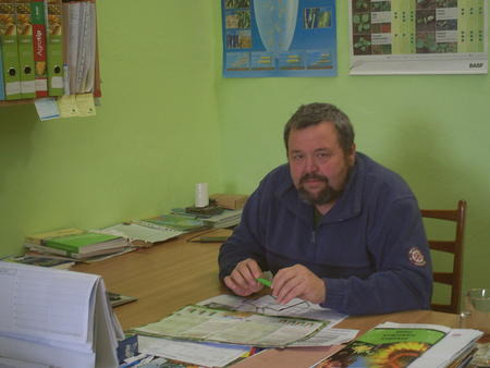 Ing. Pavel Smejkal, hlavní agronom